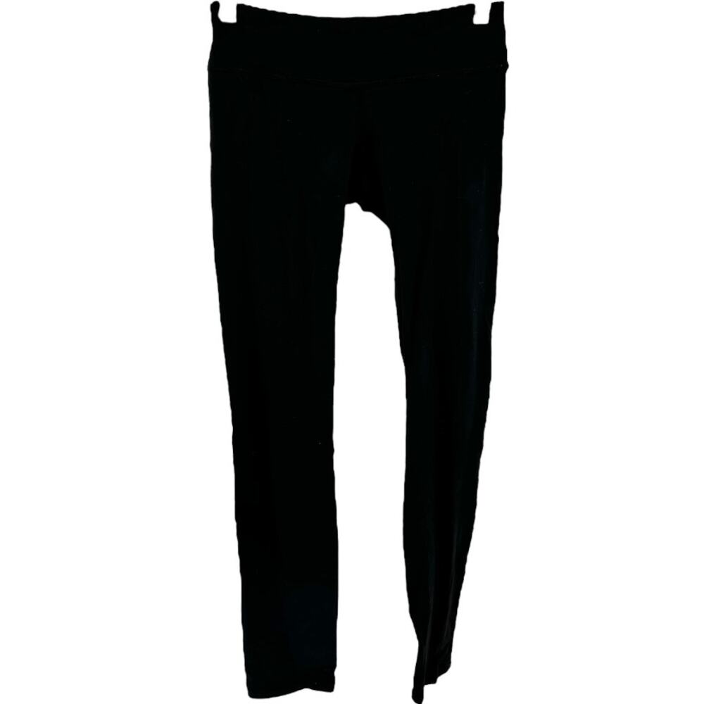 Splits59 Leggings Athletic Logo Pull On Stretch Skinny Fit Black Small